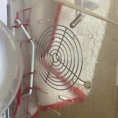 中古GEXアクリルルーム390high ヒーター付　小動物ゲージ