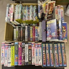 【売約】VHSテープ大量　100本以上　邦画　洋画　アニメ　色々