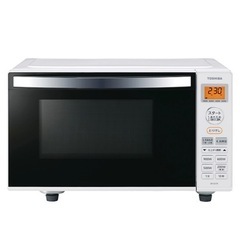 【超美品‼️】東芝 2018年製 17L電子レンジ フラット庫内...