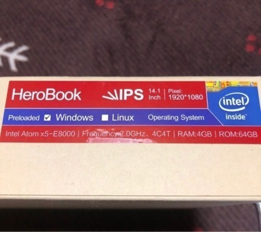 美品　CHUWI HeroBook ノートパソコン 14.1インチ