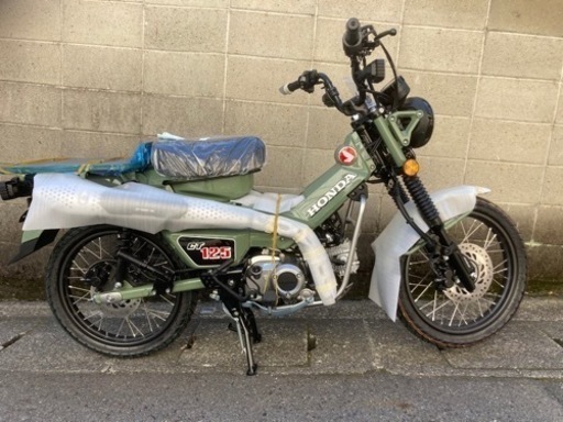 【ハンターカブ125】新車　CT125  グリーン　入荷❗️1台限り　若林自転車　膳所店　販売中❗️