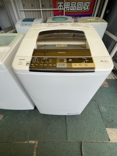 【リサイクルサービス八光】2014年製　日立  ビートウォッシュ 全自動洗濯機（10.0kg） BW-10SV T