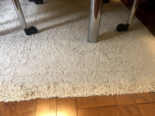 IKEAラグマット(133cm × 195cm/ライトグレー) | zonaamarela.com.br