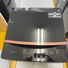 【リサイクルサービス八光】2020年製　アイリスオーヤマ 洗濯機 6kg ブラックレーベル   毛布 簡易乾燥 ガラストップ  IAW-T603BL リサイクルサービス八光】2020年製 アイリスオーヤマ 洗濯機 6kg