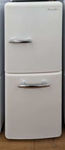 エディオン 2ドア冷蔵庫 ANG-RE151-A1 2018年製 149L　ag-ad141