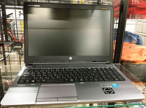 HP ノートPC 650 ジャンク扱い／現状品 8GB ※ACアダプターなし