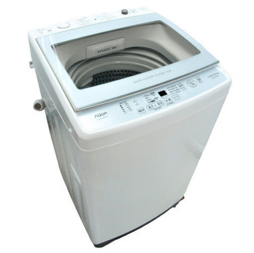 洗濯機　9kg　アクア　AQW-GV90HBK（FS)　リユース品