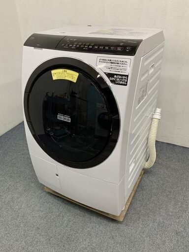 HITACHI/日立 ヒートリサイクル 風アイロン ドラム式洗濯乾燥機 自動投入 11kg/6.0kg BD-SX110FL 2021年製 中古家電 店頭引取歓迎 R6984)