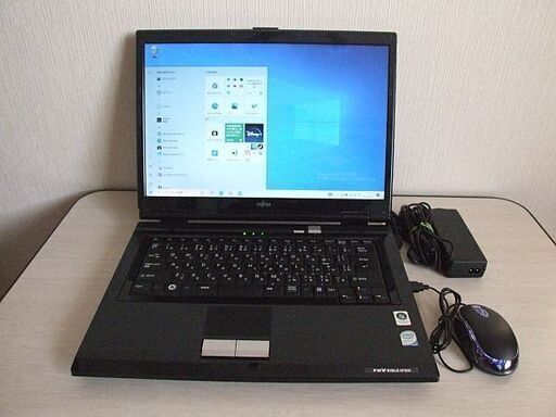 高速SSD240GB搭載　Fujitsu FMV-BIBLO NF/B50 ノートパソコン（a282）