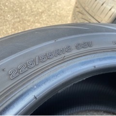 夏タイヤ 4本セット 225/55R18