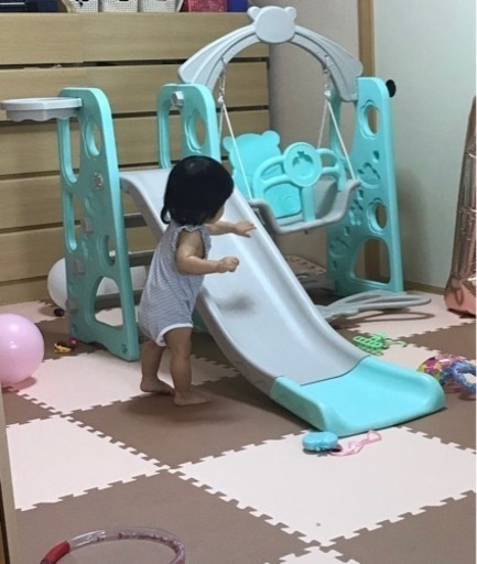 ブランコ付き滑り台