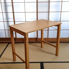 木製机・テーブル　イケアIKEA（無印良品？）★無料★サイズW8...
