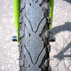 ☆HUMMER 折りたたみ式自転車 18インチ 6段切替 ハマー グリーン 通勤