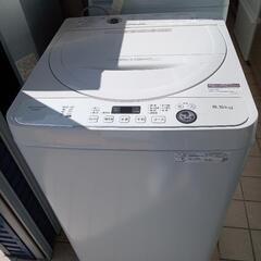 ★【シャープ】全自動洗濯機　2021年5ｋ(ES-GE5E)【3...