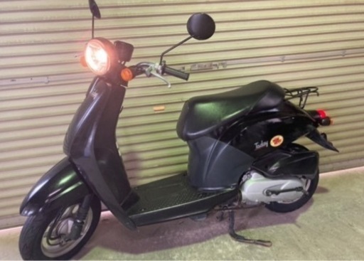 【売約済】自賠責1年付き 実働 BT新品 ホンダ AF61 トゥデイ 4スト 原付 バイク スクーター ブラック