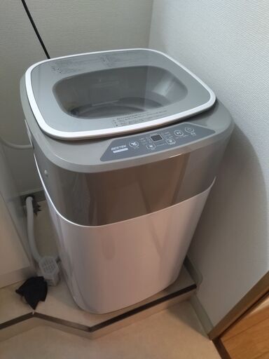 BESTEK 洗濯機 小型洗濯機 コンパクト洗濯機 全自動 縦型 洗濯容量 3.8kg 抗菌パルセーター BTWA01 白