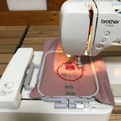 brother 刺繍ミシン　プーさんの刺繍内蔵