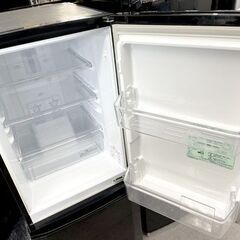 冷蔵庫 146リットル 2016年製 三菱 MR-P15Z-B1 黒 100Lクラス 2ドア 