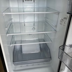 2022年製　TOSHIBA ノンフロン2ドア冷蔵庫153L/ブラック
