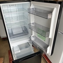 2022年製　TOSHIBA ノンフロン2ドア冷蔵庫153L/ブラック