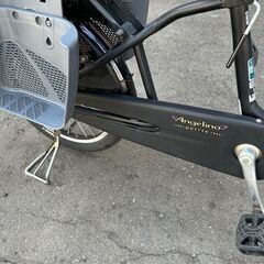 ※シートに取れないヨゴレあり チャイルドシート付自転車 20インチ 3段変速 ブリジストン アンジェリーノプティット  子供乗せ 幼児2人同乗可能 3人乗り Angelino ママチャリ  札幌市白石区 白石店 