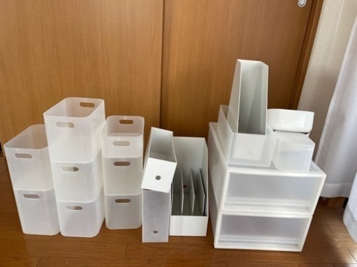 無印良品 収納用品セット(ファイルボックスなど)