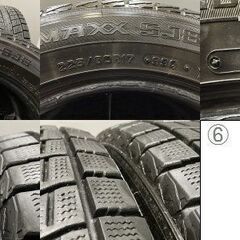 DUNLOP WINTER MAXX SJ8 225/60R17 17インチ スタッドレス 4本 レガシィアウトバック フォレスター等　(TB699)クレジットカード QRコード決済可能