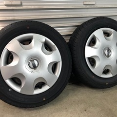 【S2870】22年 新品タイヤ 155/65R13 ヨコハマ S306 モコ MG22S 純正鉄ホイール ルークス 夏タイヤ