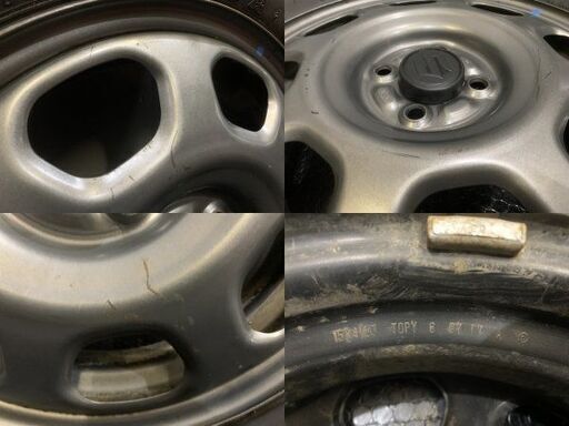 タイヤ、ホイール 【BS BLIZZAK VRX 165/60R15】スタッドレス【SUZUKI 