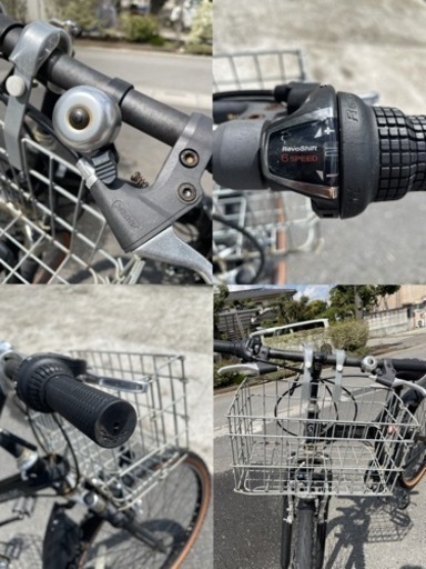 マイパラス M-670 (オレンジ) 折畳ATB 26インチ 6段変速 Wサス