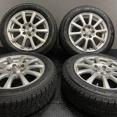 希少 BORBETアルミホイール、スタッドレス8分山