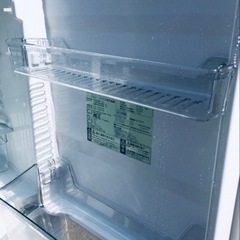 ET1172番⭐️ツインバードノンフロン2ドア冷凍冷蔵庫⭐️2019年式