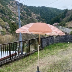 ビーチパラソル　日傘