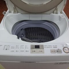 ID 218390 シャープ7K キズ有 2017年製 ES-GE-7A-N