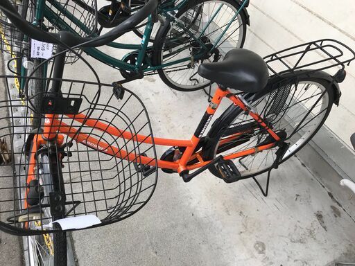 ★ジモティ割あり★ 自転車 26 オレンジ クリーニング済み KJ1741
