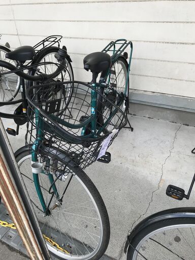 ★ジモティ割あり★ 自転車 26 緑 クリーニング済み KJ1742 ☆ジモティ割あり☆ 自転車 26 緑 クリーニング済み KJ1742