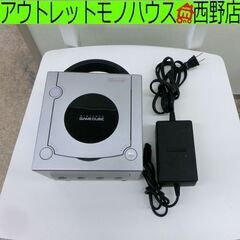 任天堂 ゲームキューブ DOL-001 シルバー 本体＋ACアダ...