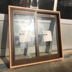 内窓 YKKAPプラマードU 複層ガラス透明 　偏芯　引違い窓2枚建