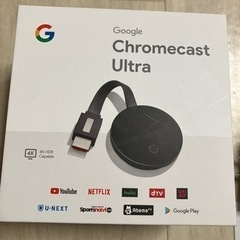 Google GOOGLE CHROMECAST ULTRA  