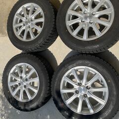 ■走行少ない、きれい、アルミ付きスタッドレスタイヤ ４本セット 175/70R14 □走行少ない、きれい、アルミ付きスタッドレスタイヤ 4本セット 175