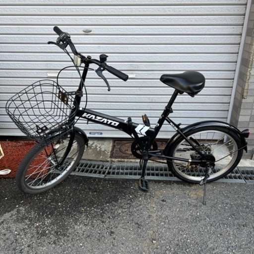 折りたたみ自転車 自転車 20インチ KAZATO(カザト) FKZ-206 KAZATO FKZ-206 20インチ 6段変速 20×1.75 折りたたみ自転車