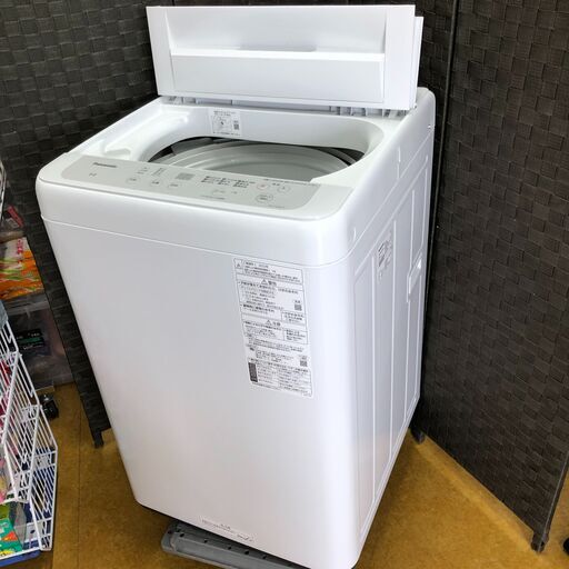 ２０２２年製　Panasonic NA-F50B15　全自動洗濯機 5kg