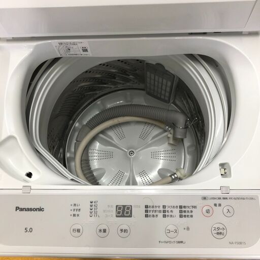 Panasonic 全自動洗濯機 NA-F50B15 2022年製 5kg-
