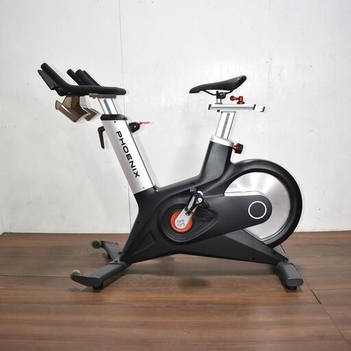 ≪zyt933ジ≫ PHOENIX/フェニックス スピンバイク S300 Spin Bike エアロバイク/フィットネス/自転車/室内運動/有酸素運動 現状品 50329-01