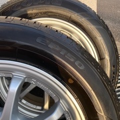 新車外しプリウス50純正ホイールタイ4本セット