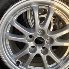 新車外しプリウス50純正ホイールタイ4本セット