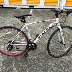 新品未使用　SIAFEL　クロスバイク(ホワイト04