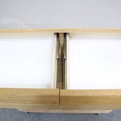 unico/ウニコ NEAL(ニール) キッチンカウンター W800 ステンレス天板 オーク材 ナチュラル 中古家具 店頭引取歓迎 R7048)