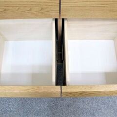 unico/ウニコ NEAL(ニール) キッチンカウンター W800 ステンレス天板 オーク材 ナチュラル 中古家具 店頭引取歓迎 R7048)