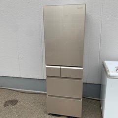 ⭐️ガラストップ⭐️2016年製 Panasonic 411L冷蔵庫 ECONAVI NR 